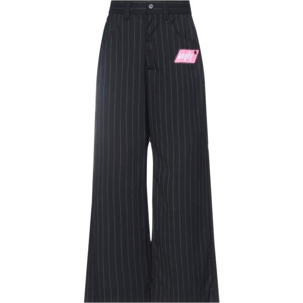 pantaloni Au Jour Le Jour nero a righe