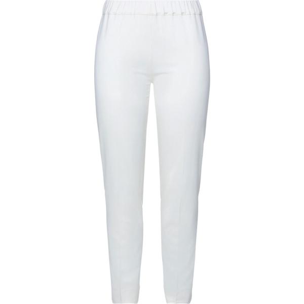 pantaloni D.exterior bianco tinta unita