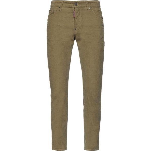 pantaloni Dsquared2 marrone tinta unita
