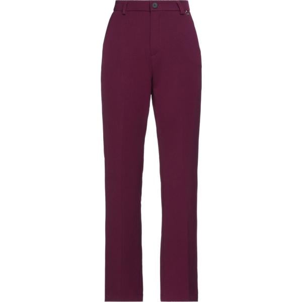 pantaloni Souvenir viola tinta unita