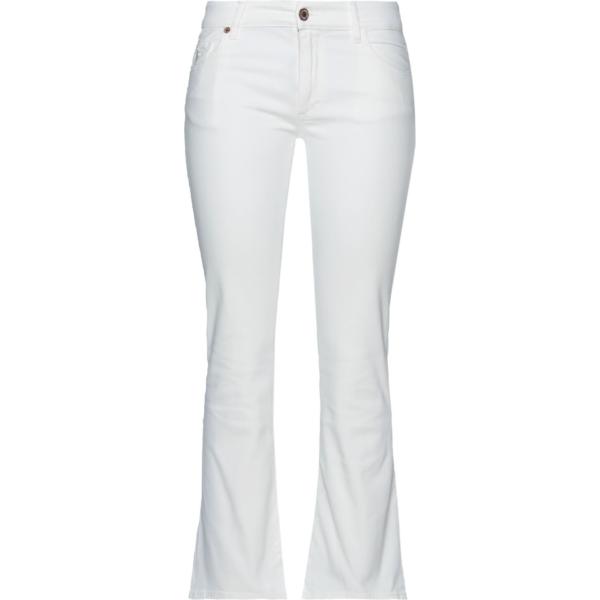 pantaloni AVANTGAR DENIM by EUROPEAN C... bianco tinta unita