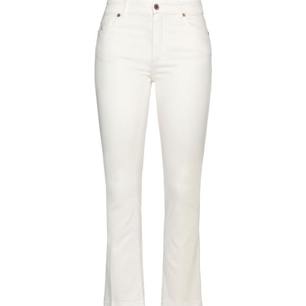 pantaloni AVANTGAR DENIM by EUROPEAN C... bianco tinta unita