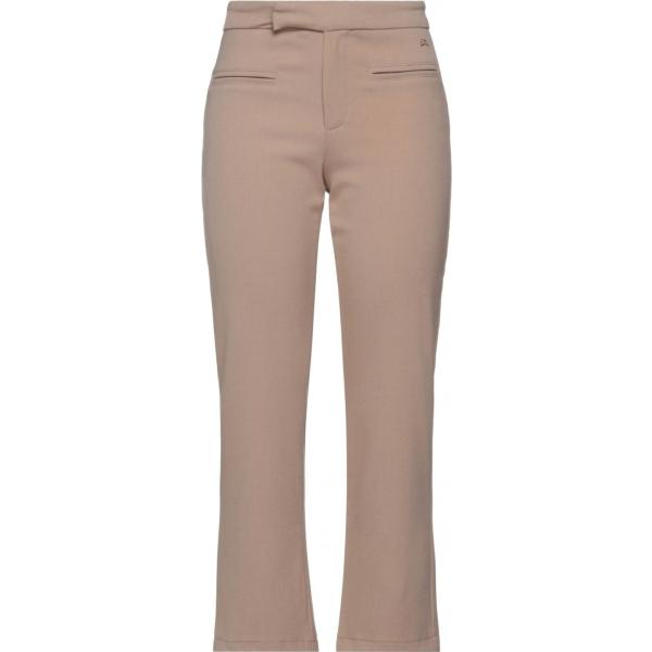 pantaloni YES ZEE by ESSENZA marrone tinta unita