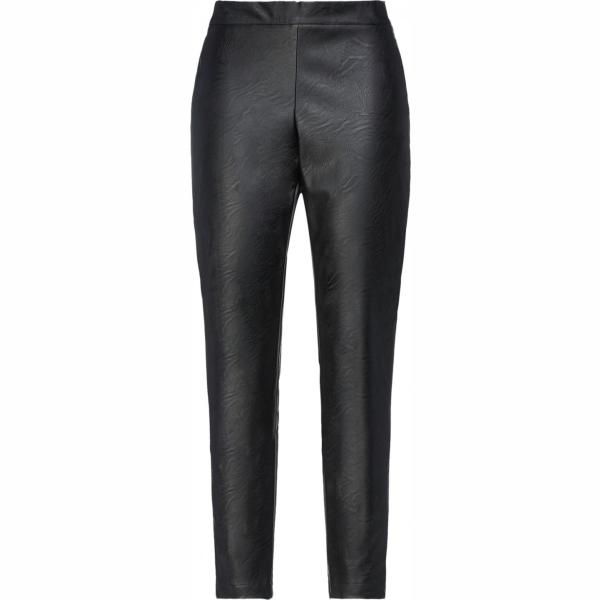 pantaloni Thomas Lee nero tinta unita