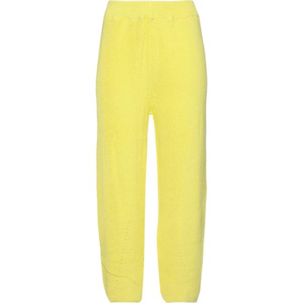 pantaloni Vicolo giallo tinta unita