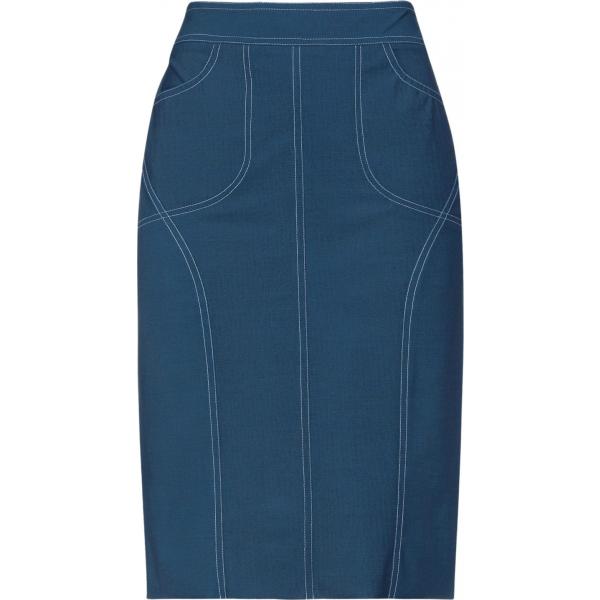 gonne longuette Irié Wash blu tinta unita