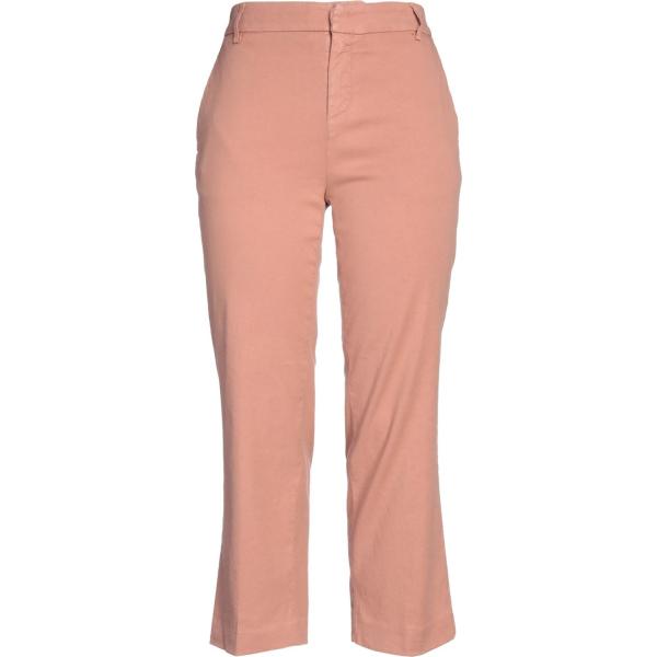 pantaloni Dondup rosa tinta unita