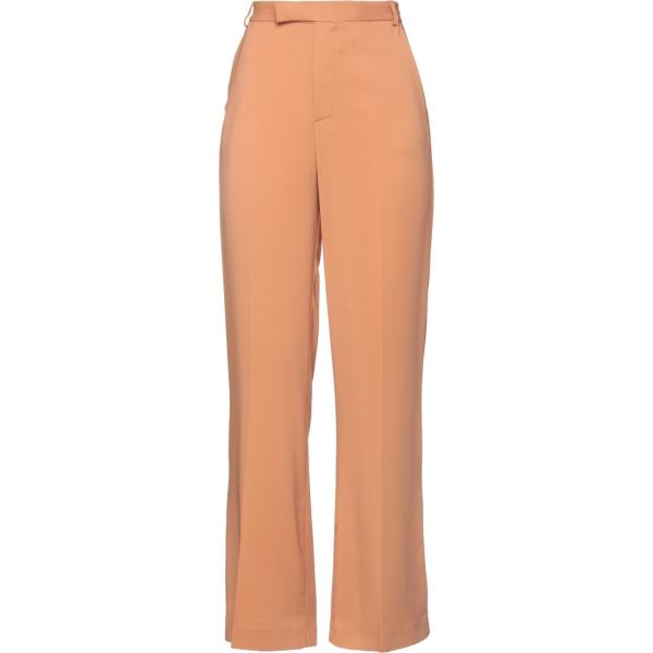 pantaloni Simona Corsellini arancione tinta unita