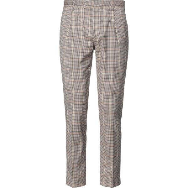 pantaloni Grey Daniele Alessandrini marrone a quadri