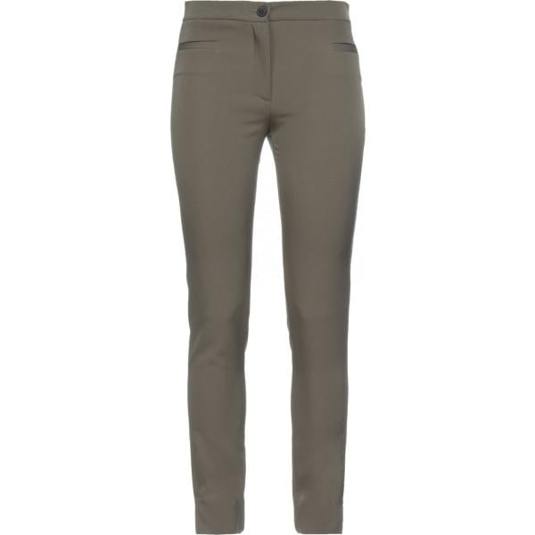 pantaloni L Autre Chose verde tinta unita
