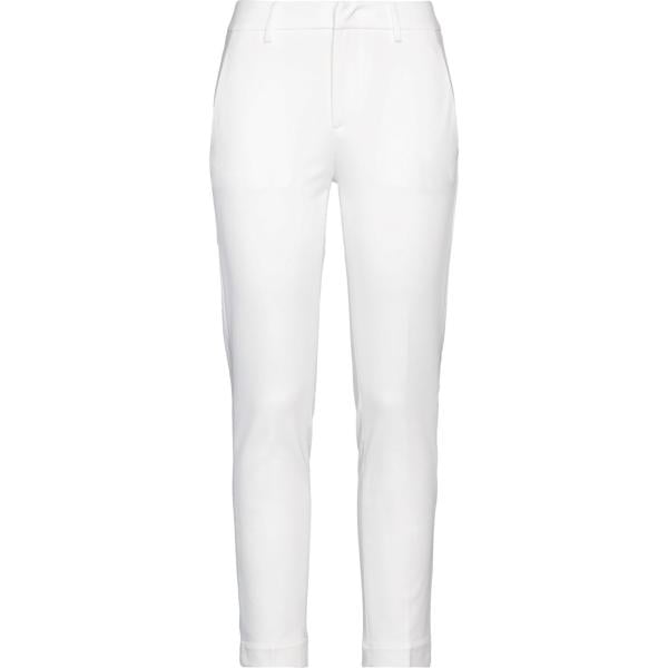 pantaloni Dondup bianco tinta unita