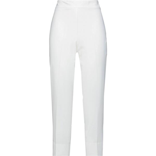 pantaloni Biancoghiaccio bianco tinta unita