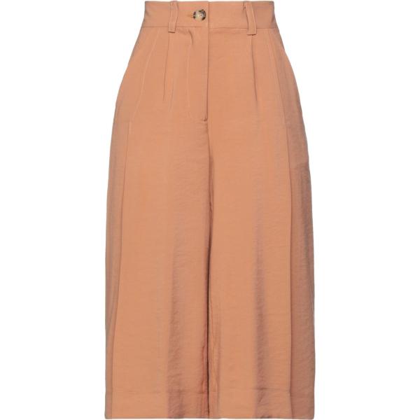 pantaloni capri Biancoghiaccio arancione tinta unita