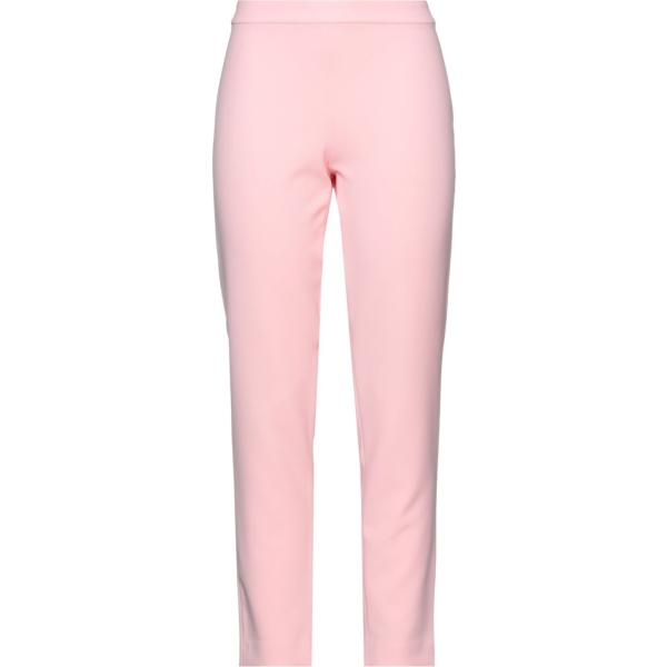pantaloni Moschino rosa tinta unita