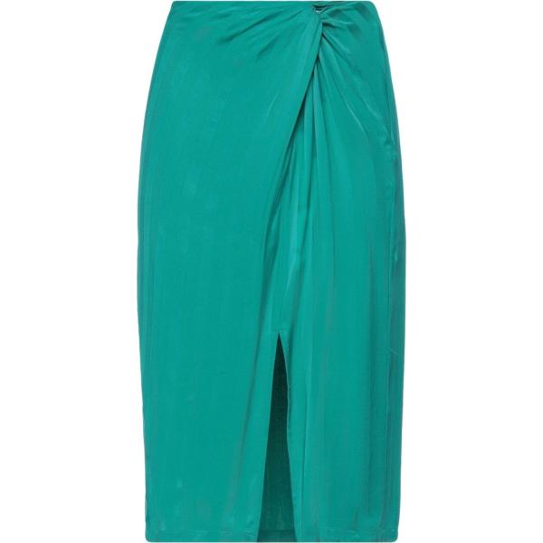 gonne longuette Guess verde tinta unita