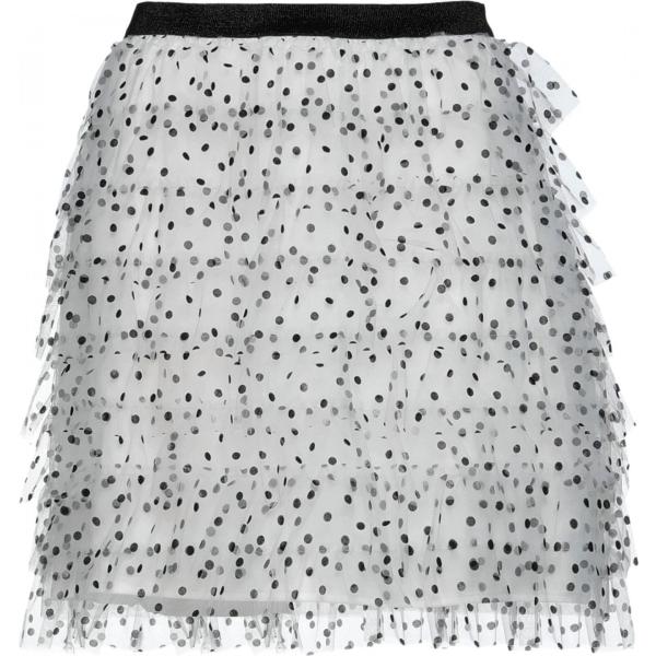 minigonne Le Volière bianco con stampe
