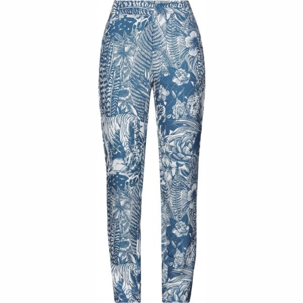 pantaloni Silvian Heach blu a fiori