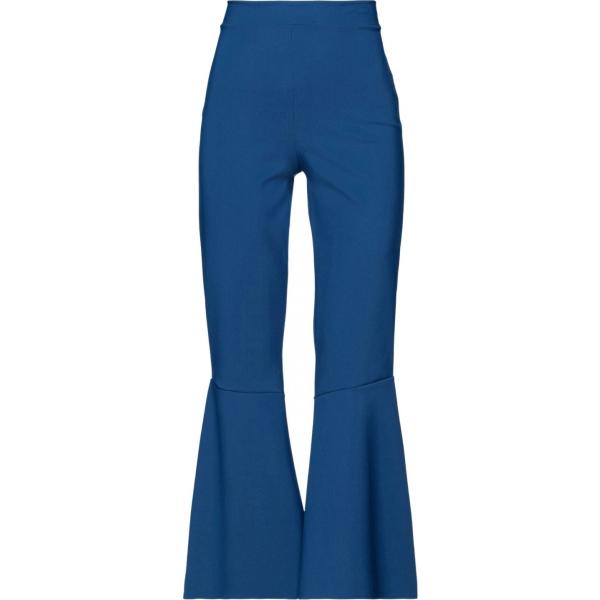 pantaloni Chiara Boni La Petite Robe blu tinta unita