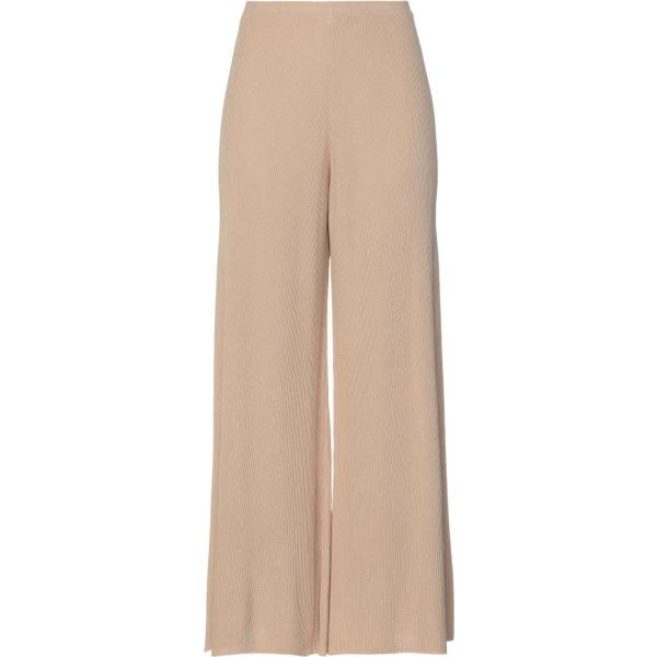 pantaloni Haveone marrone tinta unita