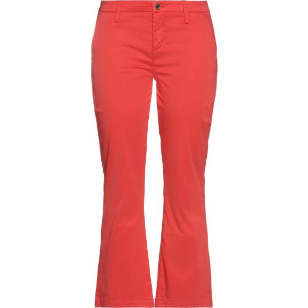 pantaloni capri Liu •Jo rosso tinta unita