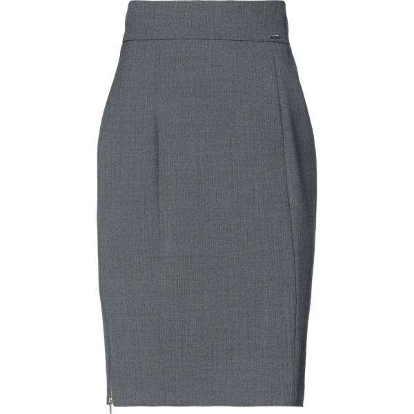 minigonne Marciano grigio tinta unita