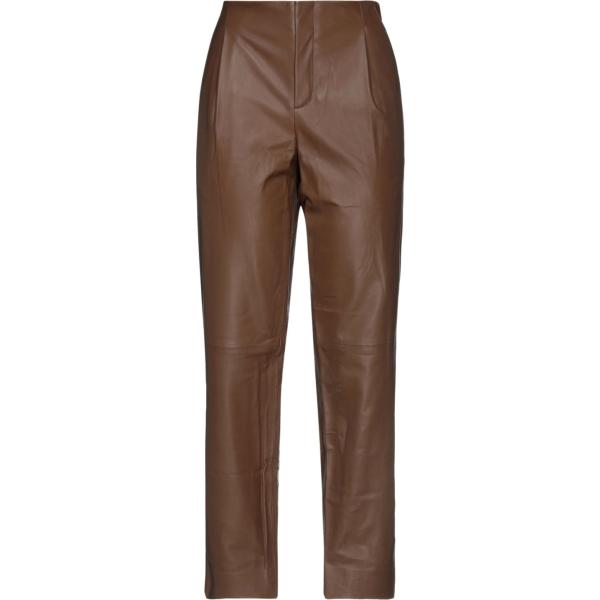 pantaloni Vince. marrone tinta unita