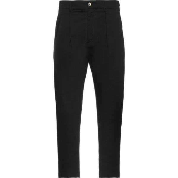pantaloni Takeshy Kurosawa nero tinta unita