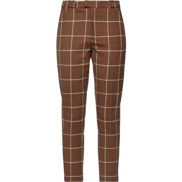pantaloni Dondup marrone principe di galles