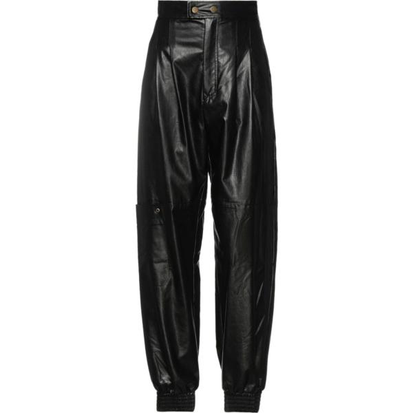 pantaloni Twinset nero tinta unita