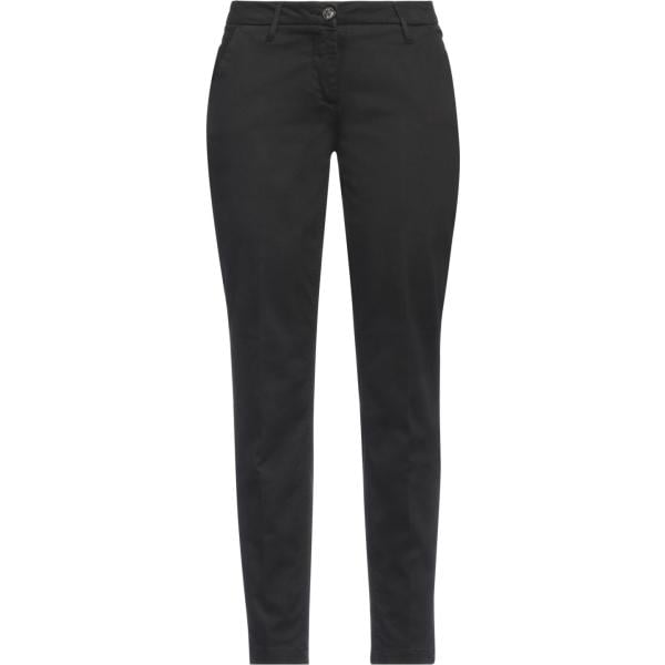 pantaloni Shaft nero tinta unita