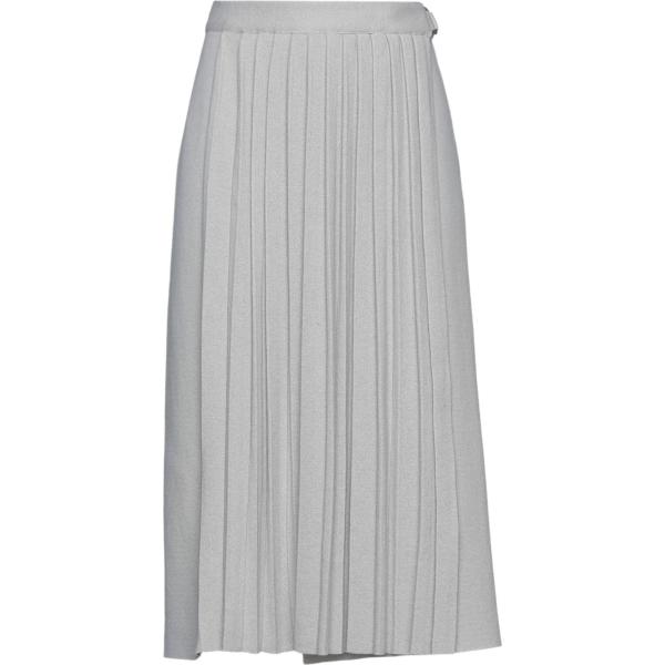 gonne longuette Panicale grigio tinta unita
