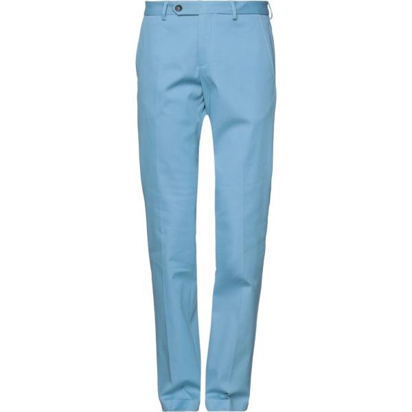pantaloni Manuel Ritz blu tinta unita