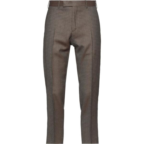 pantaloni PT Torino marrone pied de poule