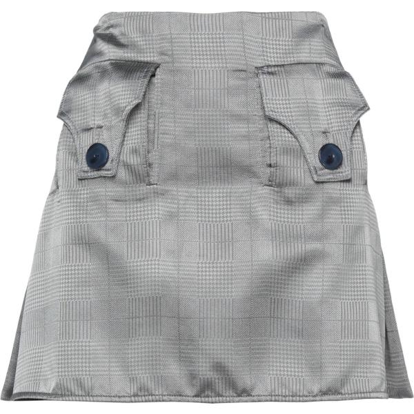 minigonne Ellery grigio tinta unita