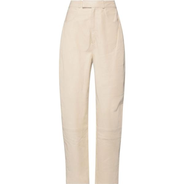 pantaloni Zeynep Arcay marrone tinta unita
