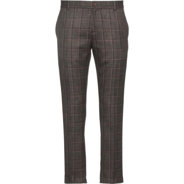 pantaloni Daniele Alessandrini Homme grigio a quadri