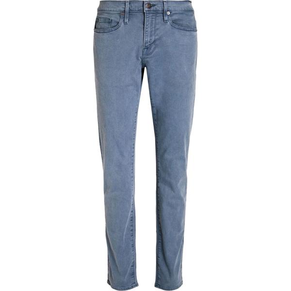 pantaloni Frame blu tinta unita