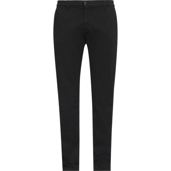 pantaloni Daniele Alessandrini Homme nero tinta unita