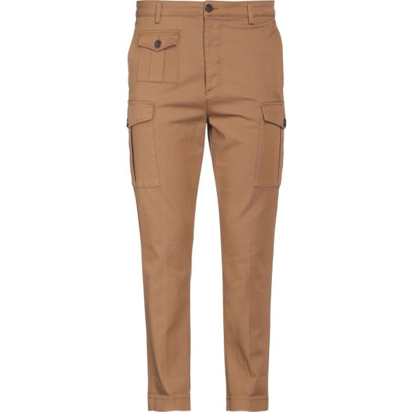 pantaloni cargo Brian Dales marrone tinta unita