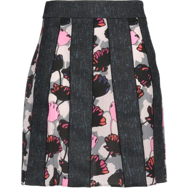 minigonne Trussardi grigio