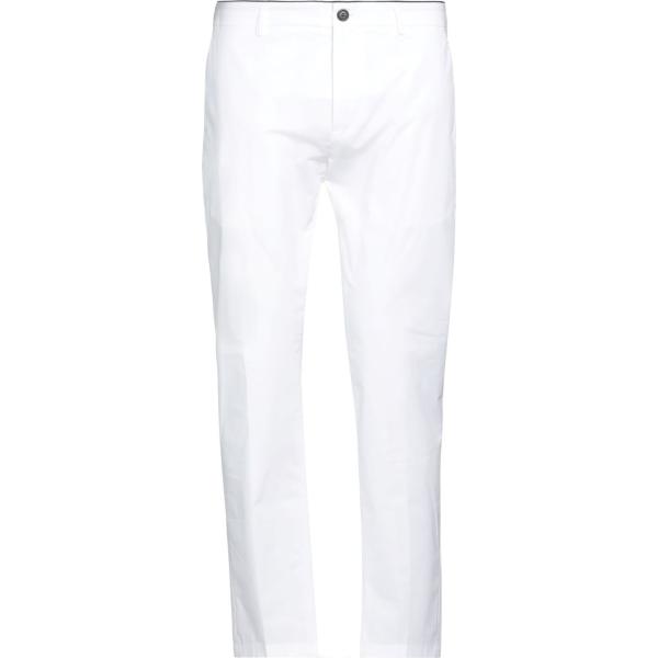 pantaloni Department 5 bianco tinta unita