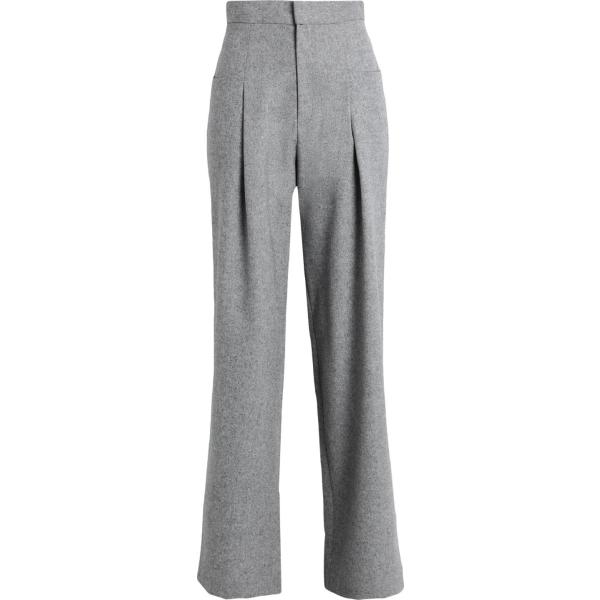 pantaloni Nineminutes grigio tinta unita