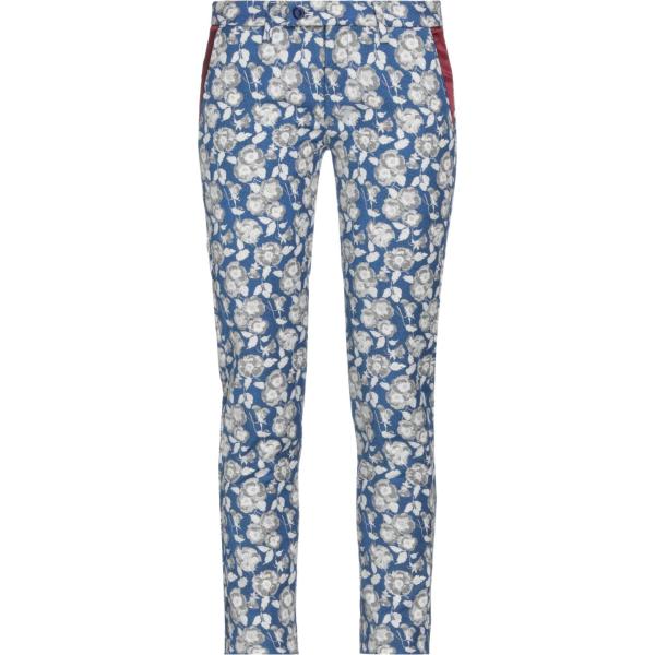 pantaloni True Tradition grigio a fiori