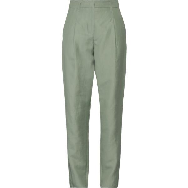 pantaloni Dorothee Schumacher verde tinta unita
