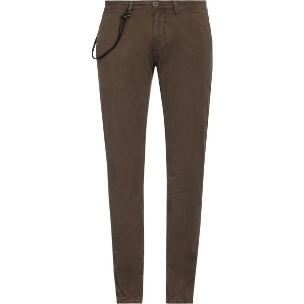 pantaloni Modfitters marrone tinta unita