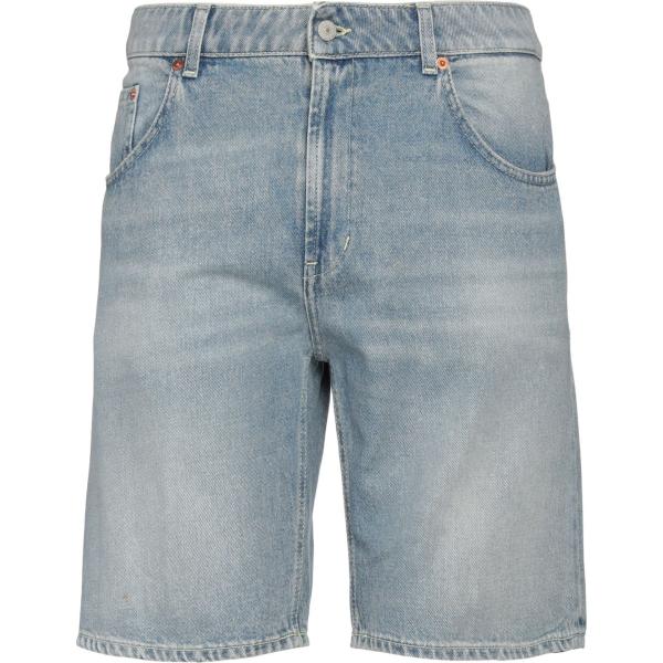 shorts Dondup blu tinta unita