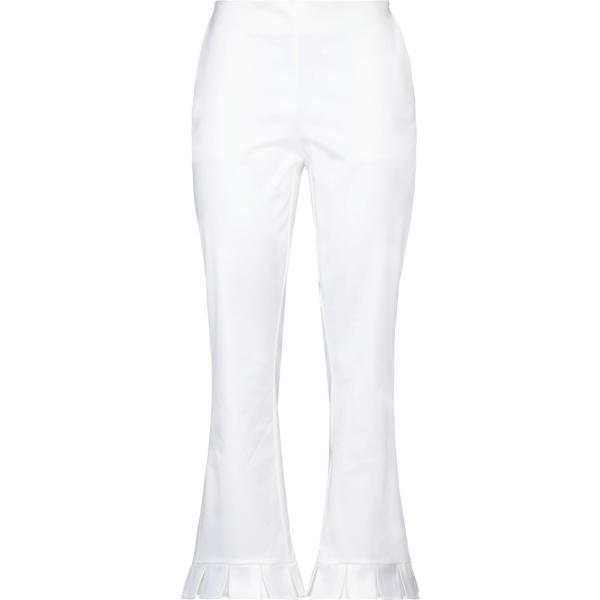 pantaloni Cavalli Class bianco tinta unita