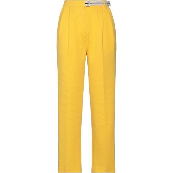 pantaloni Palm Angels giallo tinta unita