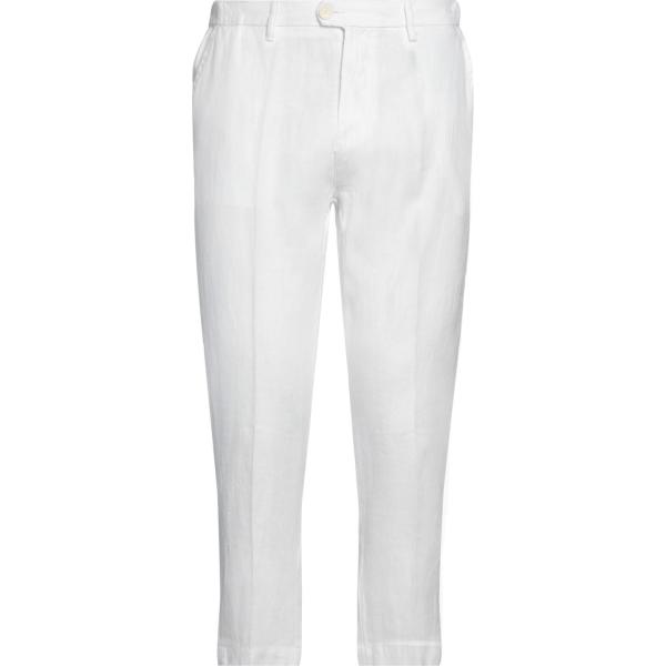 pantaloni Gazzarrini bianco tinta unita