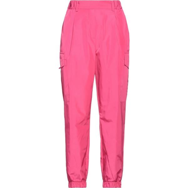 pantaloni cargo Soallure rosa tinta unita